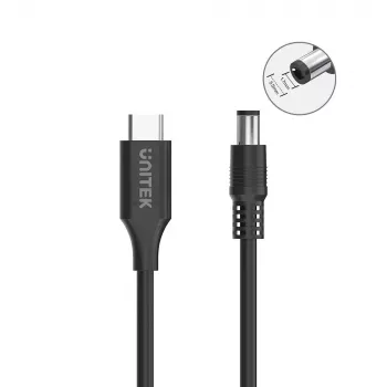 Cavo di alimentazione UNITEK C14119BK-1.8M 1.8m USB C DC 20V 3.25A