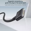 Cavo di alimentazione UNITEK C14121BK-1M nero MagSafe 3 USB C 1m 28V 5A