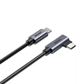 Cavo USB UNITEK C14123BK-1M 1 m USB 2.0 nero grigio