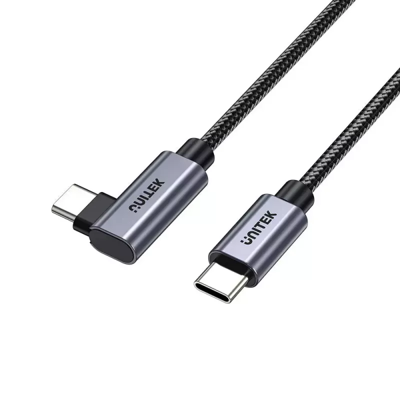 Cavo USB UNITEK C14123BK-1M 1 m USB 2.0 nero grigio