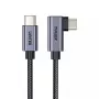 Cavo USB UNITEK C14123BK-1M 1 m USB 2.0 nero grigio