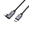 Cavo USB UNITEK C14123BK-3M USB 2.0 USB-C 3 m nero grigio