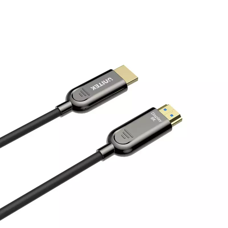 Cavo HDMI UNITEK C11085GY01-80M 80 m 2.1 48 Gbit/s nero