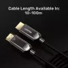 Cavo HDMI UNITEK C11085GY01-80M 80 m 2.1 48 Gbit/s nero