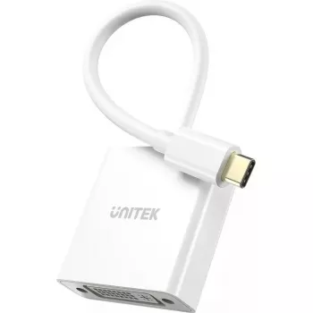 Adattatore da USB-C a DVI Unitek V1429A01 — uscita video 1080p 60 Hz