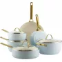 Set di pentole GreenPan CC008485-001 — set misto da 6 pezzi, blu e oro