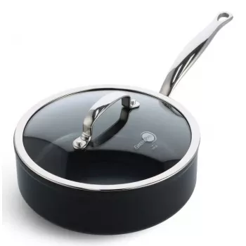 Padella multiuso GreenPan Barcelona Pro rotonda 240 mm, nero, 1,77 kg, senza PFAS