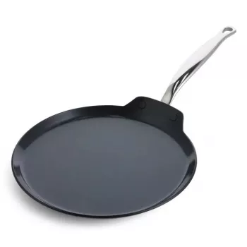 GreenPan Barcelona Pro Padella per pancake, 28 cm, nero
