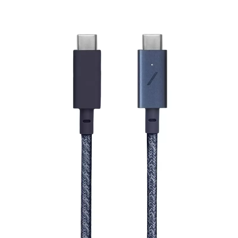 Cavo da USB-C a USB-C Native Union Belt Cable Pro 2,4 m USB 2.0 blu