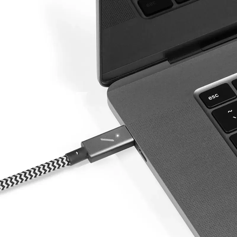 Native Union Belt Cable Pro USB-C a USB-C, 2,4 m, display LED, Rose