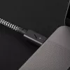 Native Union Belt Cable Pro USB-C a USB-C, 2,4 m, display LED, Rose