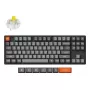 Tastiera meccanica Keychron K8 Max 80% (87 tasti) cavo USB + RF Wireless + Bluetooth, RGB, nero