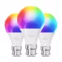 Nanoleaf Essentials Matter Smart Bulb A60 B22, confezione da 3, NF080B02-3A19B