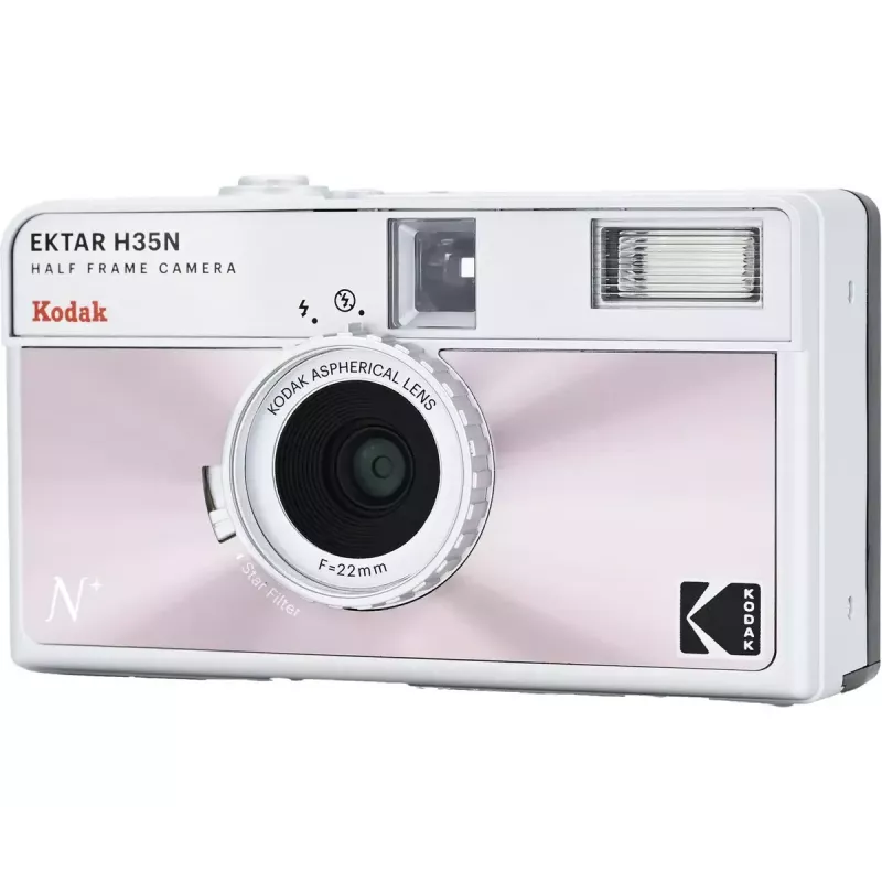 Fotocamera per pellicola Kodak Ektar H35N glazed pink