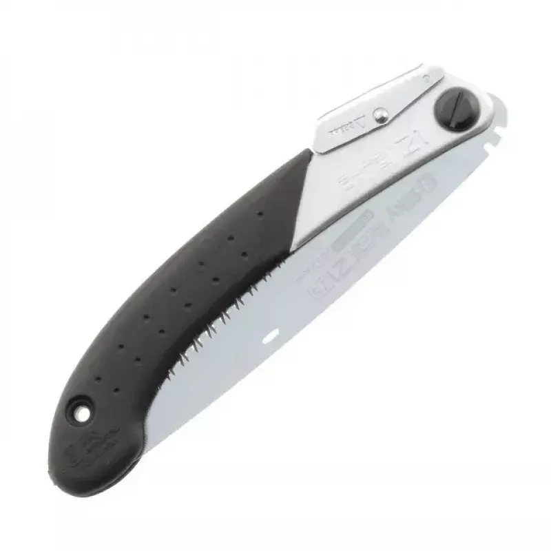 Seghetto pieghevole Silky Super Accel 21 cm nero acciaio inox