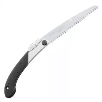 Seghetto pieghevole Silky Super Accel 21 cm nero acciaio inox