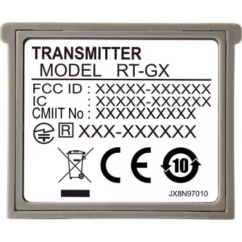Trasmettitore radio Sekonic RT-GX per L-858D (modello 012069) — accessorio per scatto flash wireless