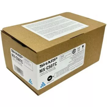 Cartuccia toner Sharp MXC50TC ciano per stampanti Sharp compatibili, originale OEM MX-C50TC
