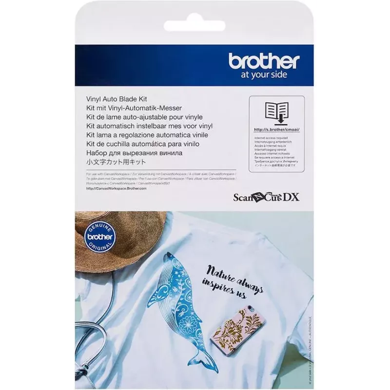 Kit di taglio Brother CADXVBKIT1 per vinile con lame di precisione