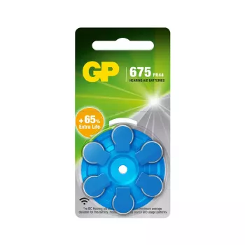 Batteria monouso GP Batteries 103251 675 PR44 zinco-aria