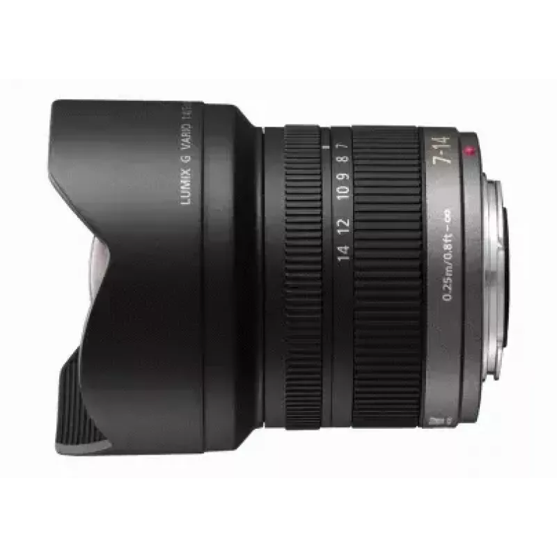 Obiettivo Panasonic H-F007014 nero