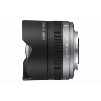 Obiettivo fotocamera Panasonic H-F008E nero
