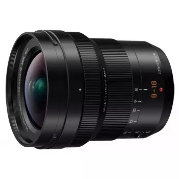 Obiettivo fotocamera Panasonic H-E08018E nero