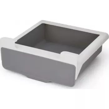 Cassetto sottopiano Joseph Joseph 85148, grigio – contenitore salvaspazio sotto il ripiano, montaggio senza attrezzi