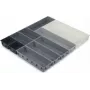 Set organizer per cassetto Joseph Joseph Blox 10 pz., grigio, scomparti modulari compatti per utensili e piccoli oggetti