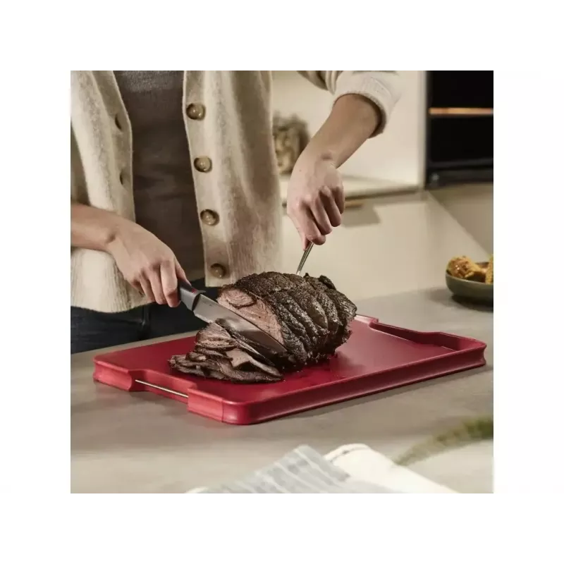 Tagliere Joseph Joseph Cut&Carve Plus multifunzionale rosso 60207