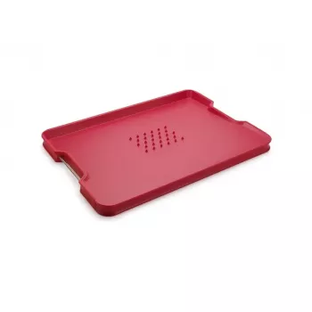 Tagliere Joseph Joseph Cut&Carve Plus multifunzionale rosso 60207