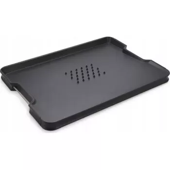 Tagliere Joseph Joseph Cut&Carve Plus multifunzionale nero