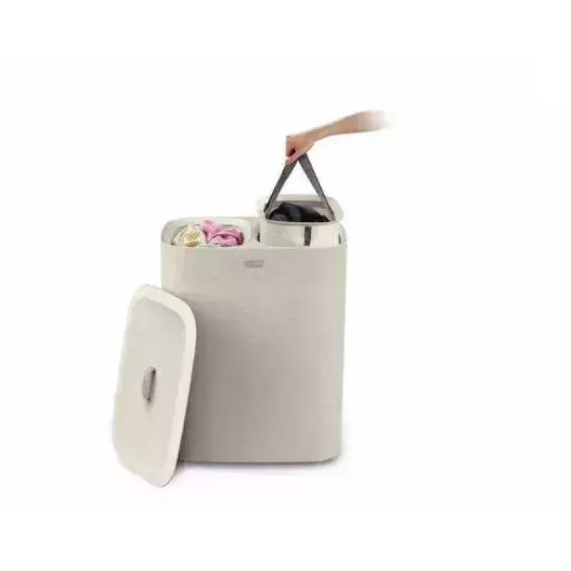 Cesto portabiancheria Joseph Joseph Tota 90L ecru — capacità 90 L, design resistente