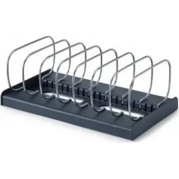 Organizer per teglie Joseph Joseph 851689, grigio design compatto per conservazione verticale