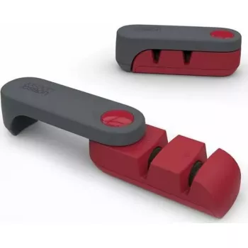 Affilacoltelli Joseph Joseph Rota design pieghevole compatto, affilatore manuale portatile