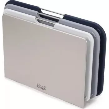 Set utensili da cucina Joseph Joseph Nest M 60146 grigio design salvaspazio, strumenti di preparazione impilabili