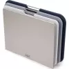 Set di taglieri Joseph Joseph Nest Boards da 3, design compatto impilabile, grigio