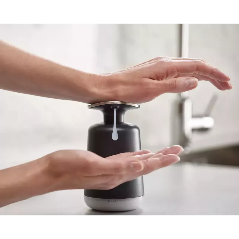 Dispenser di sapone Joseph Joseph Presto grigio larghezza 146 mm profondità 7,3 mm altezza 7,3 mm