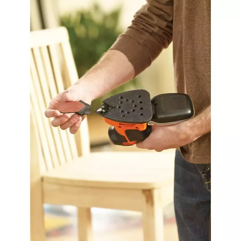 Levigatrice orbitale portatile Black & Decker KA2000-QS