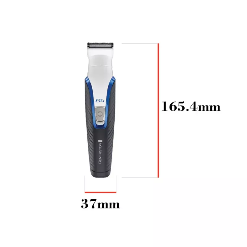 Remington G4 Graphite Series kit multiuso per la cura della persona nero blu bianco 0,2 mm
