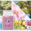 Candela in cera Yankee Candle Wild Orchid altezza 157 mm larghezza 93 mm