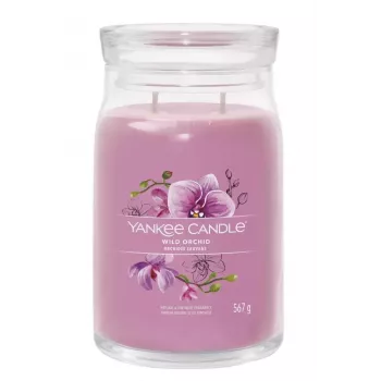 Candela in cera Yankee Candle Wild Orchid altezza 157 mm larghezza 93 mm