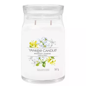 Candela in cera Yankee Candle Midnight Jasmine altezza 157 mm larghezza 93 mm 567 g