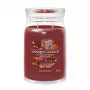 Candela in cera Yankee Candle 1743378E rosso altezza 157 mm diametro 9,3 cm 567 g