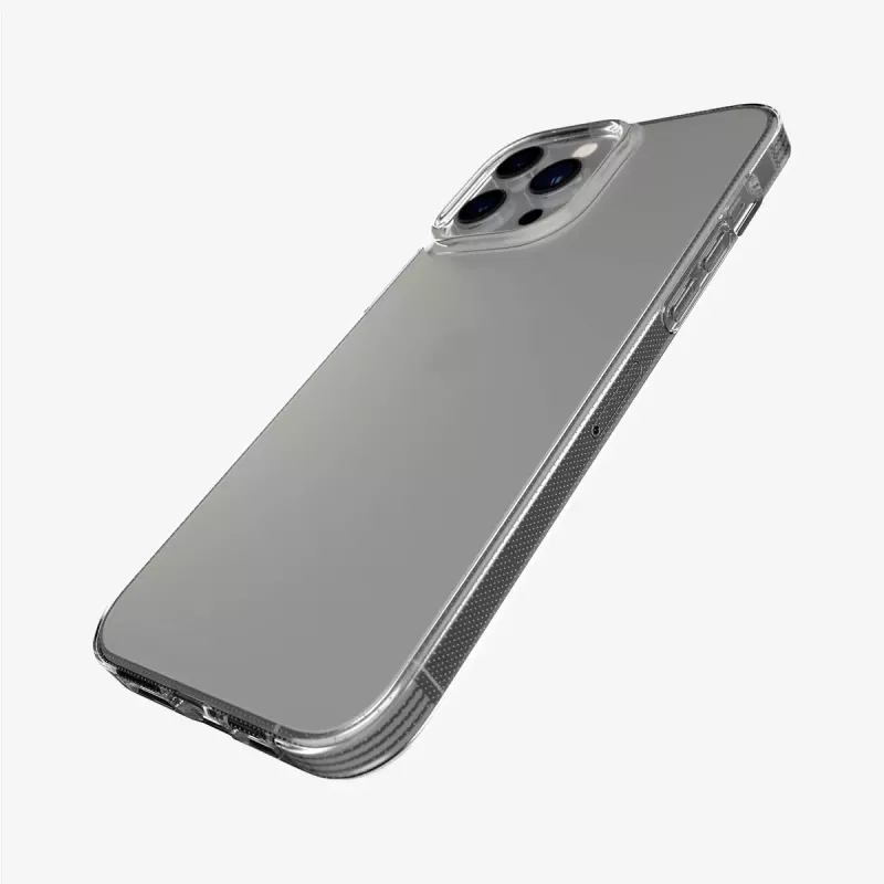 Custodia per cellulare Tech21 Evo Lite per iPhone 13 Pro Max — trasparente, compatibile con 17 cm (6,7