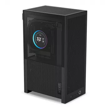 Case per PC NZXT H2 Flow Small Form Factor (SFF) — Mini-ITX, 2 vani da 2,5