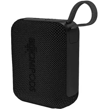 Altoparlante Bluetooth portatile Boompods Beachboom Mini nero – audio wireless compatto, batteria ricaricabile integrata