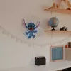 Figura decorativa luminosa YELLOWPOP Full Stitch Body blu LED 278mm