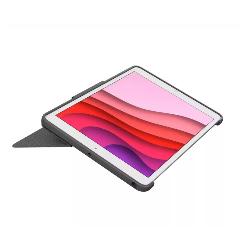 Custodia con tastiera Logitech Combo Touch per iPad 7ª, 8ª, 9ª generazione