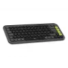 Combinazione tastiera e mouse Logitech POP Icon QZERTY Bluetooth mini Graphite verde